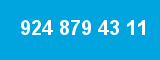 924 879 43 11